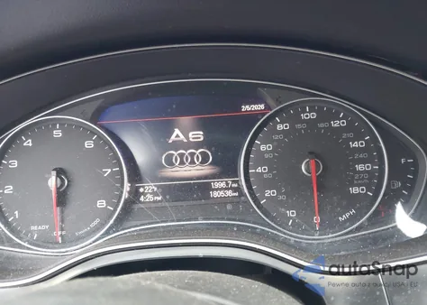 2016 Audi A6 2.0T Premium Plus z USA, uszkodzony, nr VIN WAUGFAFC2GN164171